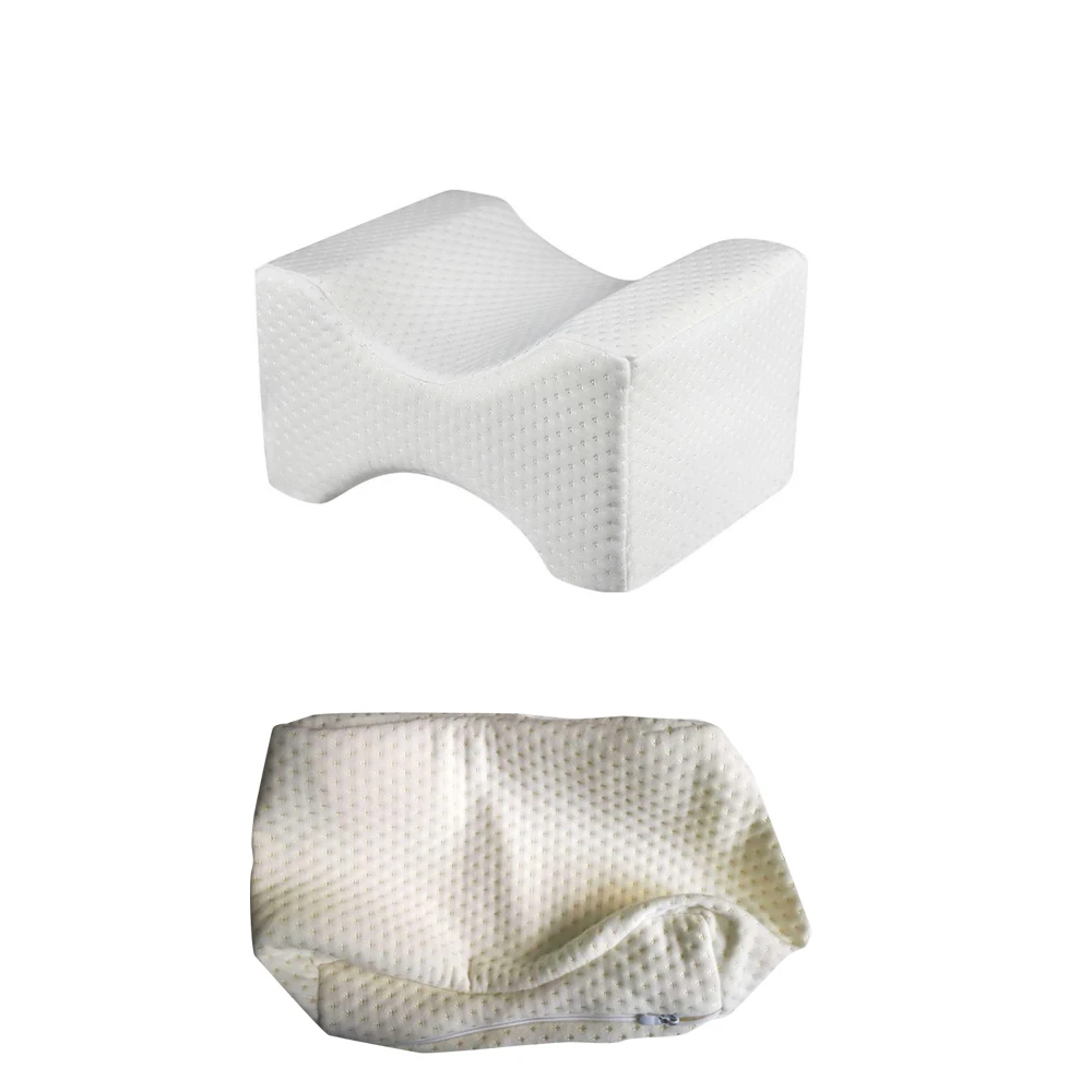 Memory Foam клиновидная Подушка для сна на коленях, боковые шпалы, боли в пояснице, облегчение беременности, подушка для тела Подушка для ног - Цвет: pillow n extra case