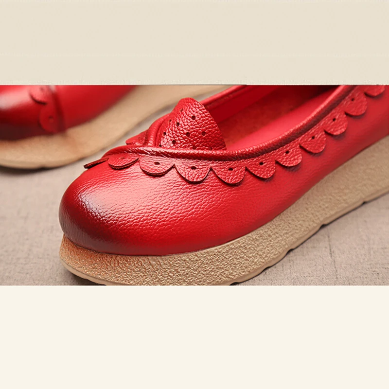 RUSHIMAN/2018 г. Весенне-осенние новые стильные тонкие туфли цветные кожаные на низком