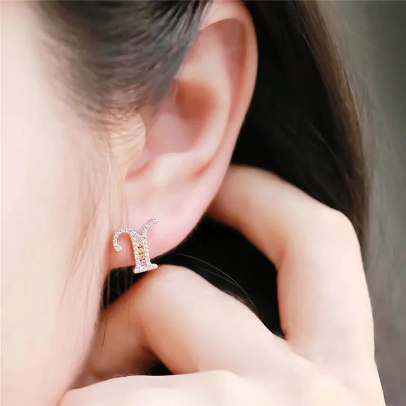 Aazuo 18K ювелирные изделия розовое золото натуральный цветной драгоценный камень