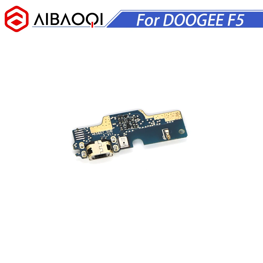 AiBaoQi новый оригинальный usb разъем плата для зарядки Doogee F5 телефон Flex зарядка