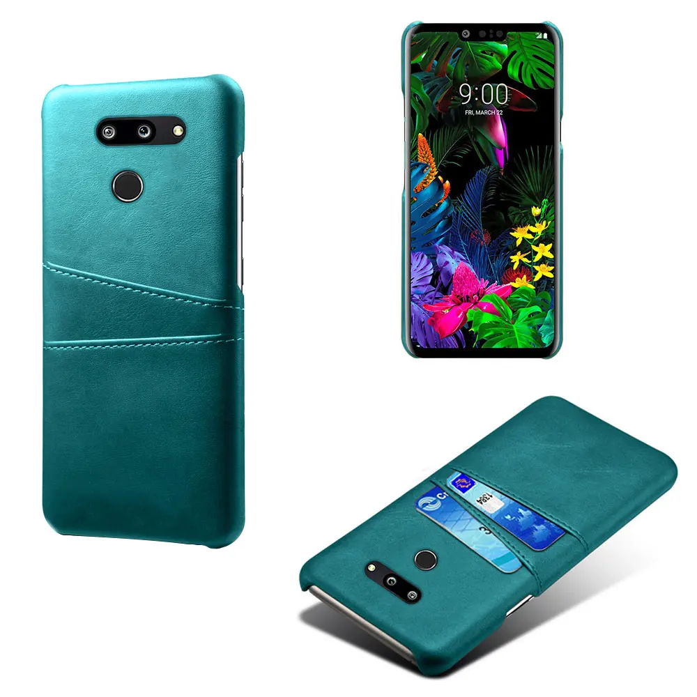 Обложка на заднюю панель из искусственной кожи чехол для телефона для LG G8 тонкий Q V50 K40 K20 Aristo2 бизнес-стиль карман для карт кошелек чехол для телефона тонкий корпус