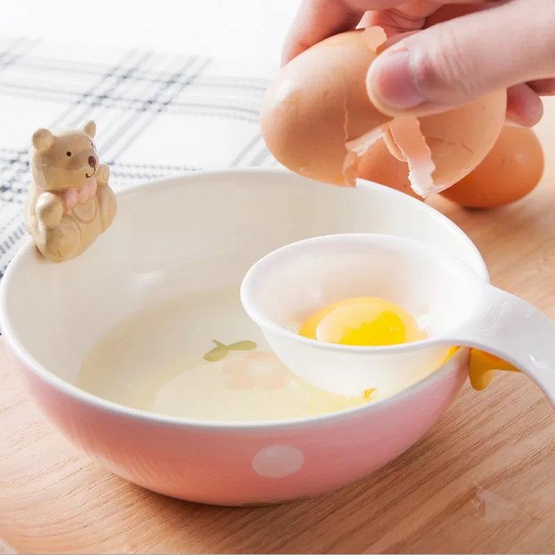 Новые инструменты для яиц мини разделители желток белый сепаратор с силиконовым