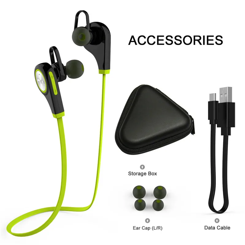 Ravi Original Motion Bluetooth Headset CSR4.1 Q9 Wireless In-Ear Stereo with Microphone iPhone7 and Android | Электроника