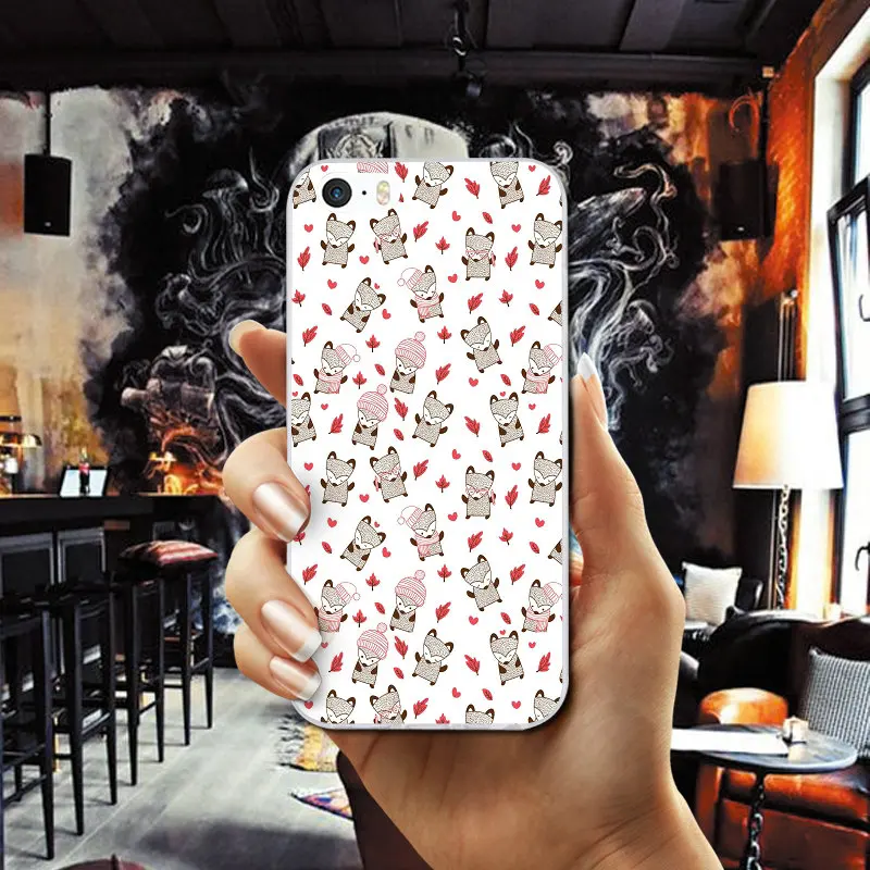 Мягкий чехол из ТПУ для iphone 7 8 78 plus 5 5S SE чехлы мобильных телефонов 6 S Plus X XR XS Max