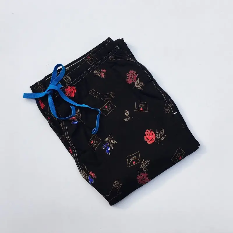 Весенне-летние женские пижамные штаны из модала, женские свободные брюки размера плюс, пижамные штаны для сна, дамские пижамные штаны с принтом