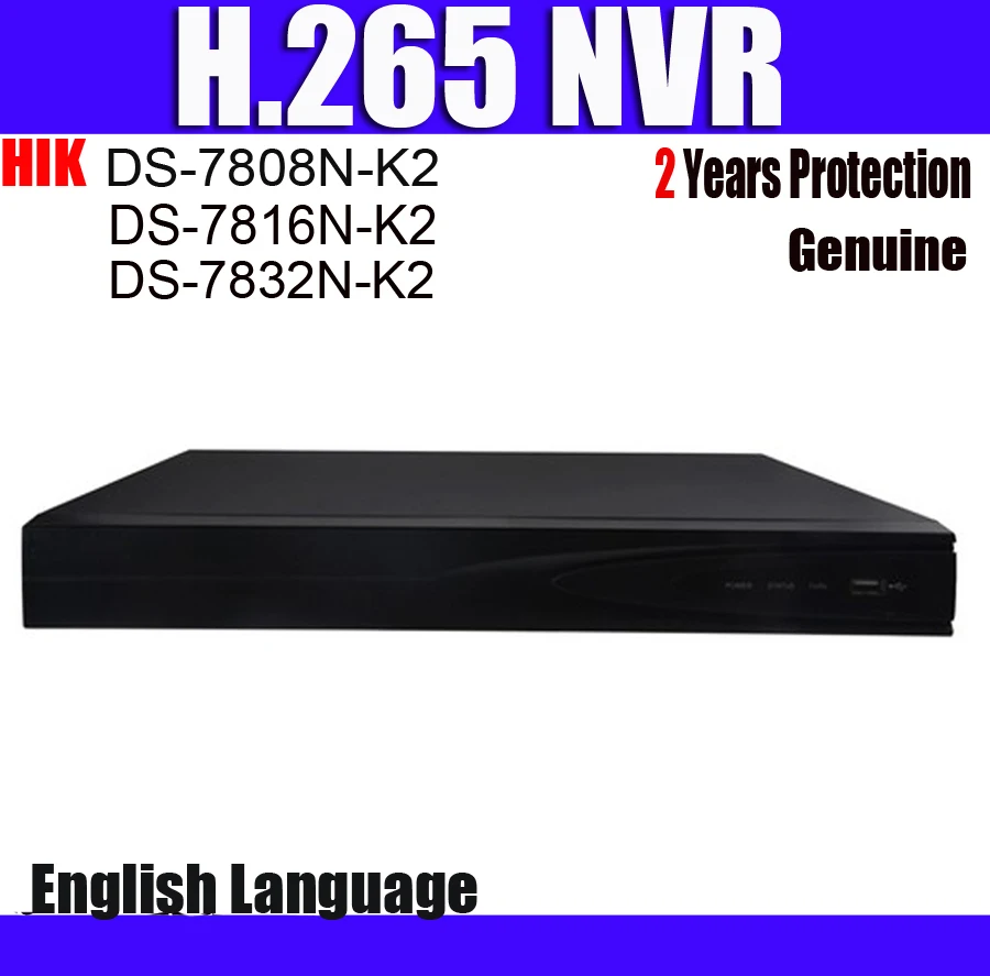 5mp nvr DS 7808N K2 7816N 7832N 4 К H.265 NVR 8CH 18CH 32CH сети видео Регистраторы заменить ds 7608ni k2|network video