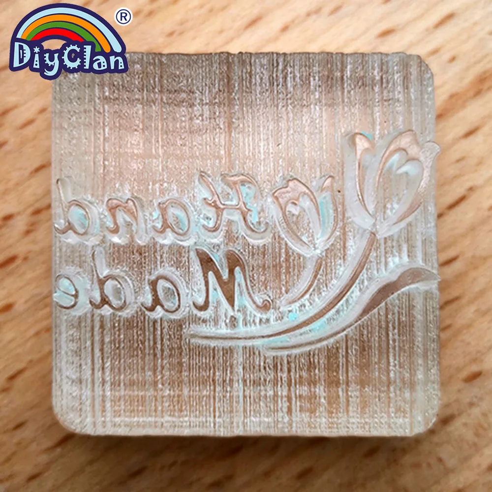 Тюльпан мыло изготовление штамп плесень цветочный узор прозрачный Diy