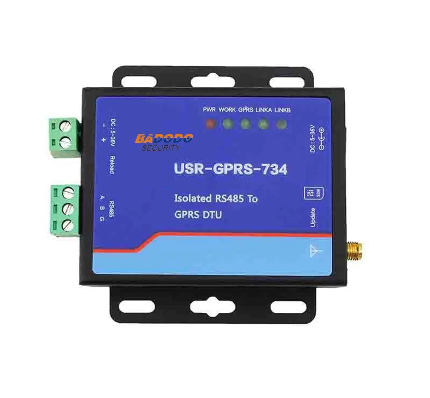 USR GPRS232 734 GSM модем RS485 Порт GPRS DTU Поддержка SMS сети по командам HTTPD