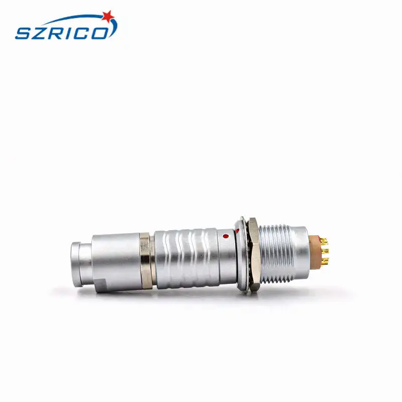 Металлический Электрический проводной разъем FGG 2B Plug 2 3 4 5 6 7 8 10 12 14 16 18 19 26 Pin |