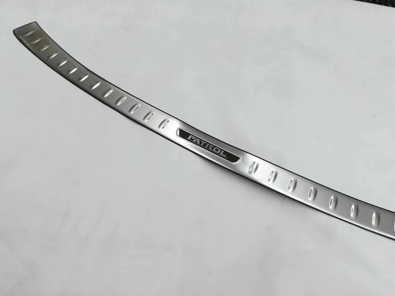 Стайлинг автомобиля протектор заднего бампера из нержавеющей стали защитная