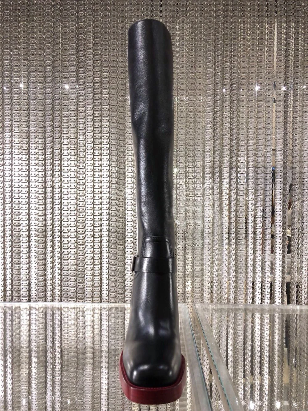 Европейская и американская мода новинка кожаные сексуальные женские сапоги на