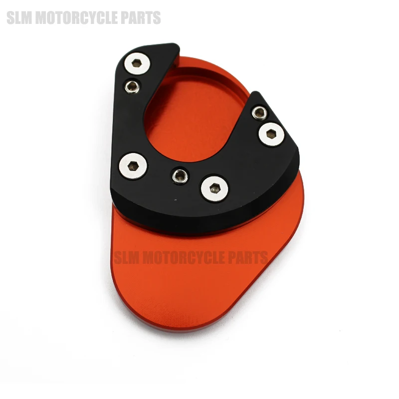 Выдвижная подставка для мотоцикла боковая удлинитель опорная пластина 690 950 990