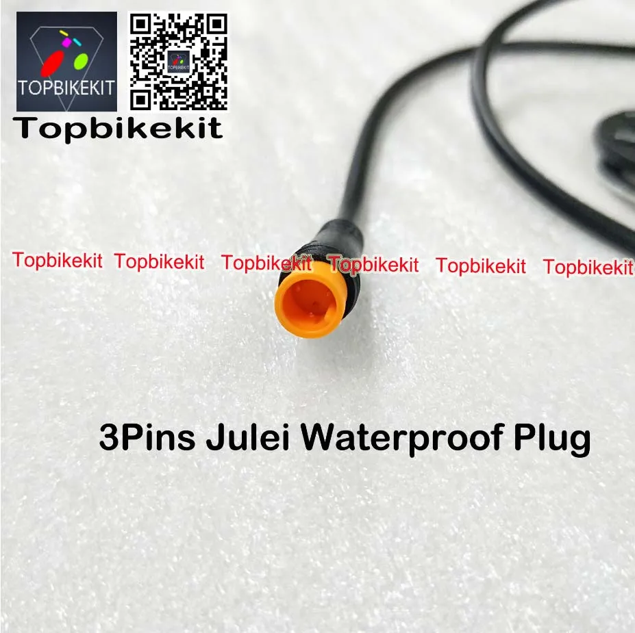 Waterproof plug Ebike 8PAS педаль 8 магнитов PAS система помощник датчик скорости с Julei 3 шпильки водонепроницаемый разъем - Цвет: Waterproof plug