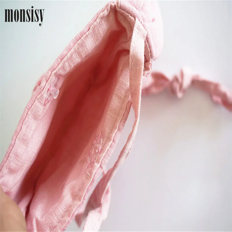 Monsisy 5 шт. девушка Портмоне Детский кошелек маленький малыш мешок монет деньги