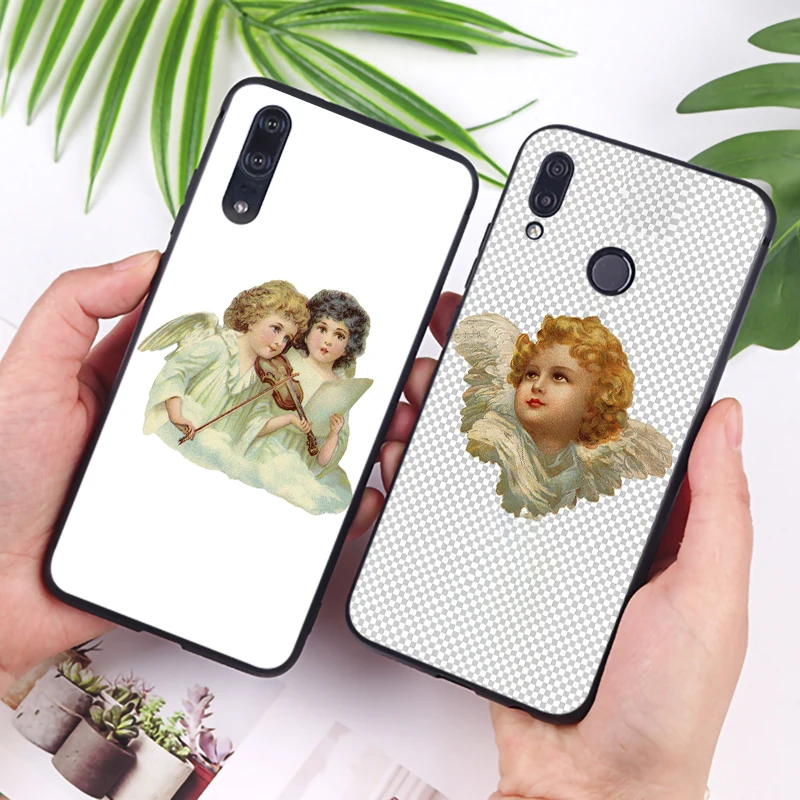 Мягкий силиконовый чехол для телефона huawei honor 20 lite 8x 9x pro 10 v30 Cute Little Angel |