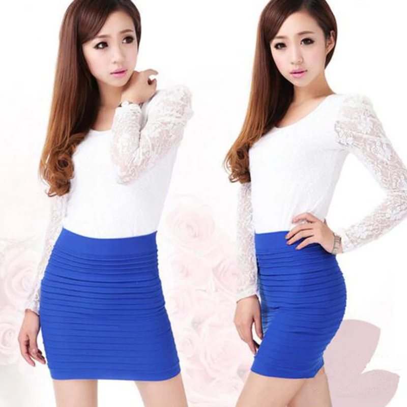 Новое поступление ПР Офисные женские туфли летняя юбка Для женщин Высокая Талия