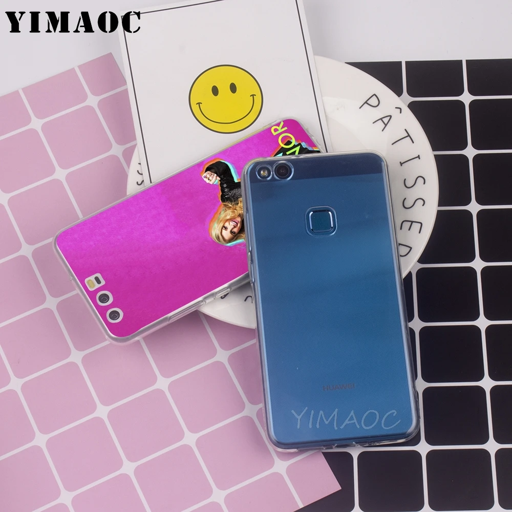 YIMAOC Meghan Trainor Soft TPU Cover for Huawei Honor 6A 7X 7A Pro 8C Mate 10 Note 9 Lite Y6 Y9 Y7 Prime 2018 Cases |