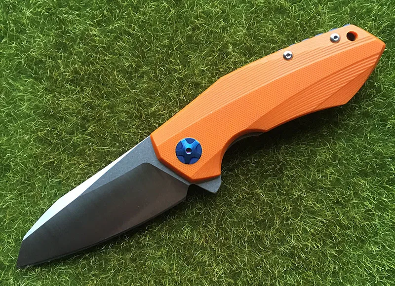 TIGEND ZT0456 Флиппер складной нож подшипник D2 лезвие G10 Ручка Открытый выживания кемпинг охота карманные Фруктовые Ножи EDC инструменты