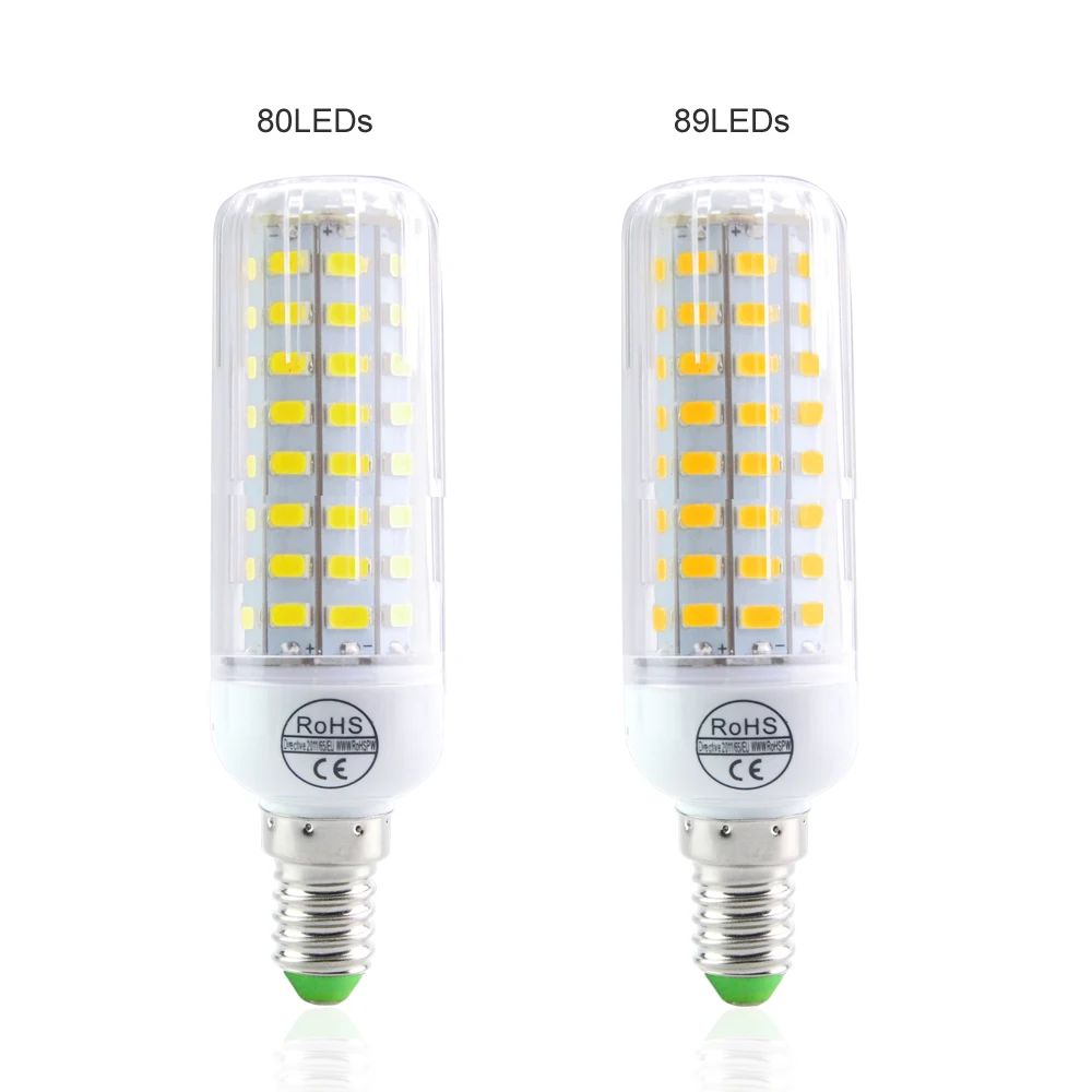 Светодиодная лампа E14 SMD5730 24-108 светодиодных ламп мощность от 20 Вт до 100 | Лампы и