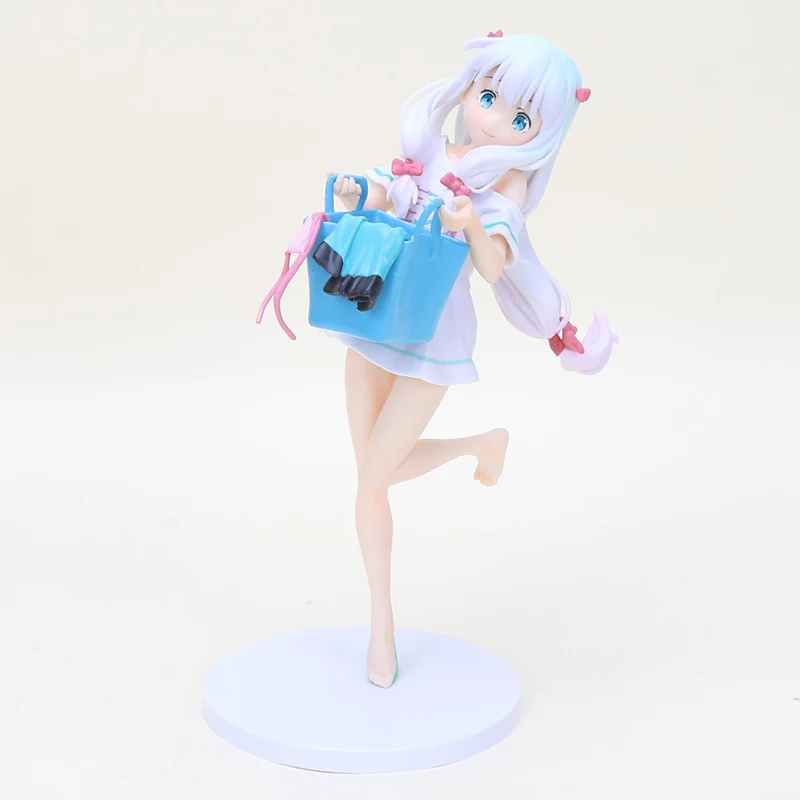 new no box Eromanga Sensei Sagiri Izumi, фигурка, 1/8 масштаб, окрашенная Милая ПВХ фигурка, коллекционная игрушка, 14 см-20 см - Цвет: new no box