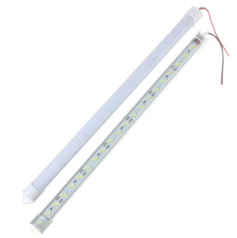 

U shell Profile 8520 LED rigid Strip 50cm 36leds led strip bar for cabinet closet kitchen with cover double chip supper bright