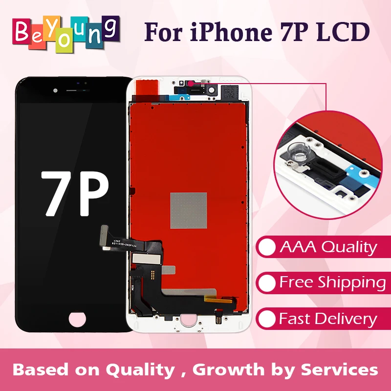 10 шт./лот AAA + качество для Apple iPhone 7 Plus ЖК дисплей Экран Замена 100% Фирменная Новинка
