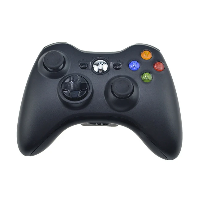 Black Проводной беспроводной джойстик Joy Pad для Xbox 360, геймпад, джойстик для microsoft Xbox360, консоль, игровой коврик, геймпады для ПК - Цвет: Black
