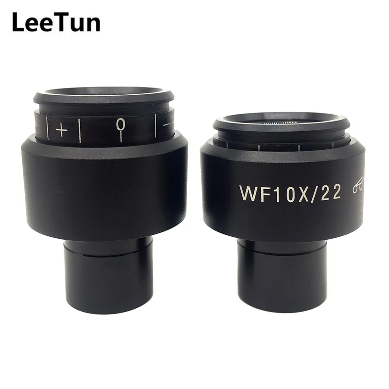 1 или 2 WF10X/22 Биологический микроскоп окуляр высокой Eyepoint монтажа Размеры 23 мм