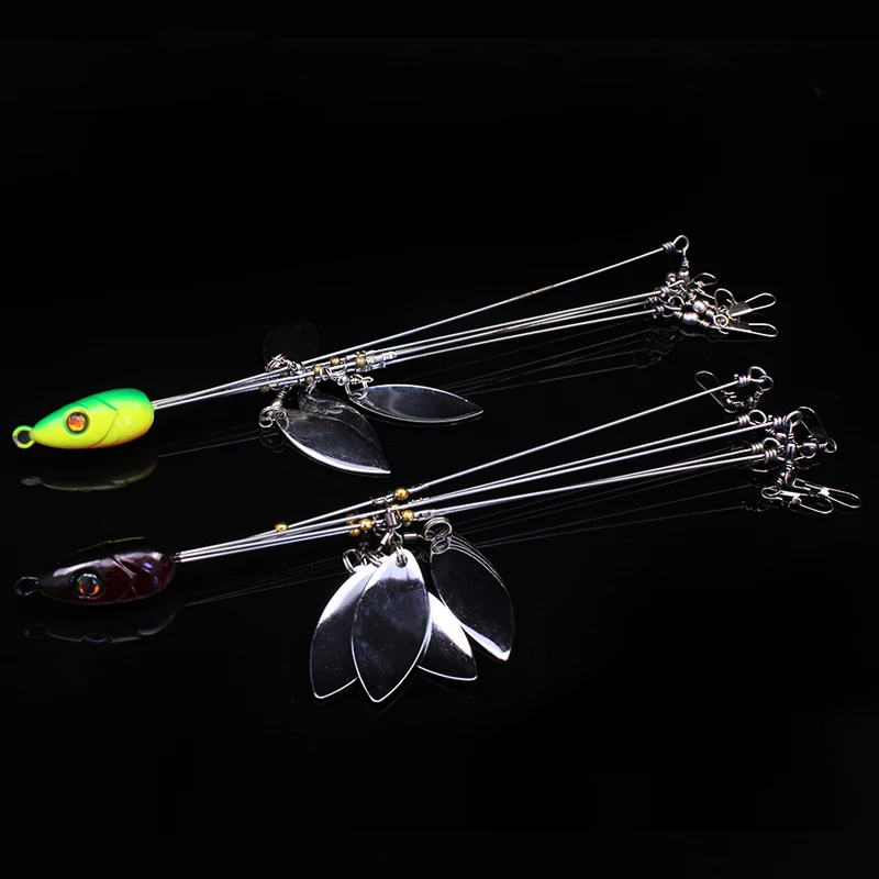 WALK FISH 1P зонтик алабама рыболовная приманка 21 5 см 18 г из нержавеющей стали вертлюг