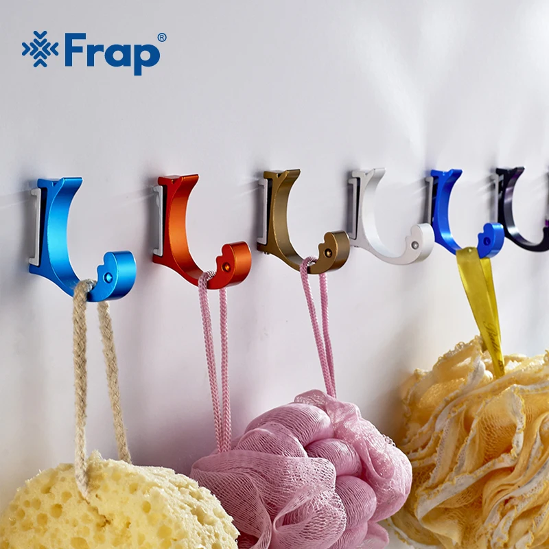 Цветной настенный крючок Frap вешалка для одежды ванной кухни полотенец и пальто