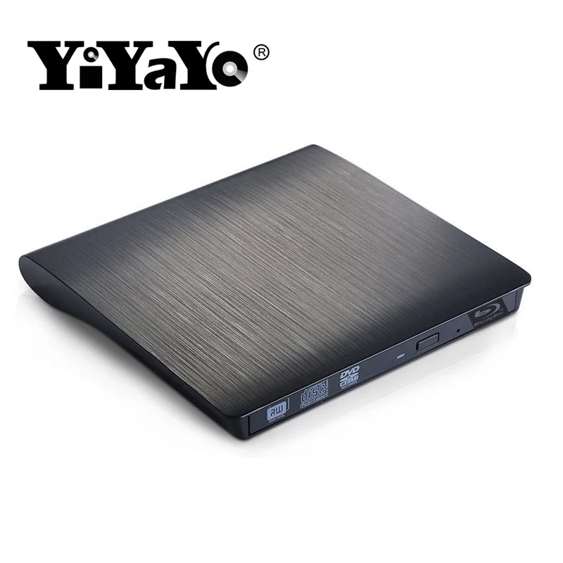 YiYaYo 3D Blu Ray привод Внешний USB3.0 CD/DVD RW ГОРЕЛКА BD ROM оптический для ноутбука Apple iMac|optical