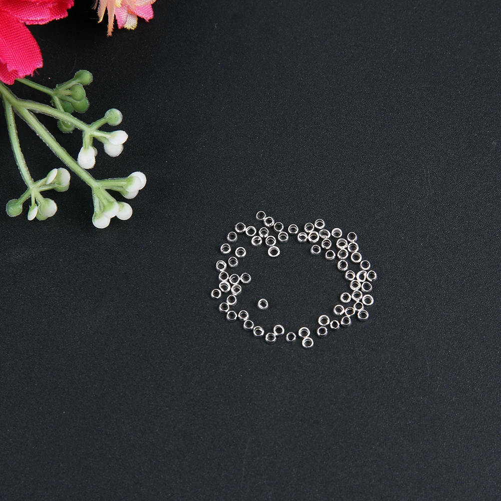 Бусины обжимные медные для браслета 6 цветов 3000 шт.|crimp ends|crimp end beadsend beads |