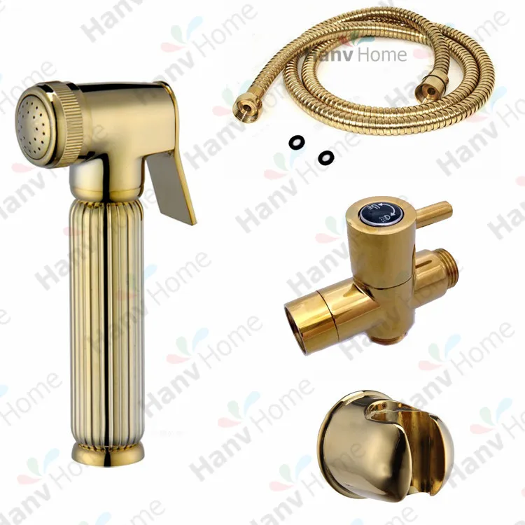 Латунный ручной набор для биде и душа спрей душ комплект Shattaf держатель струи