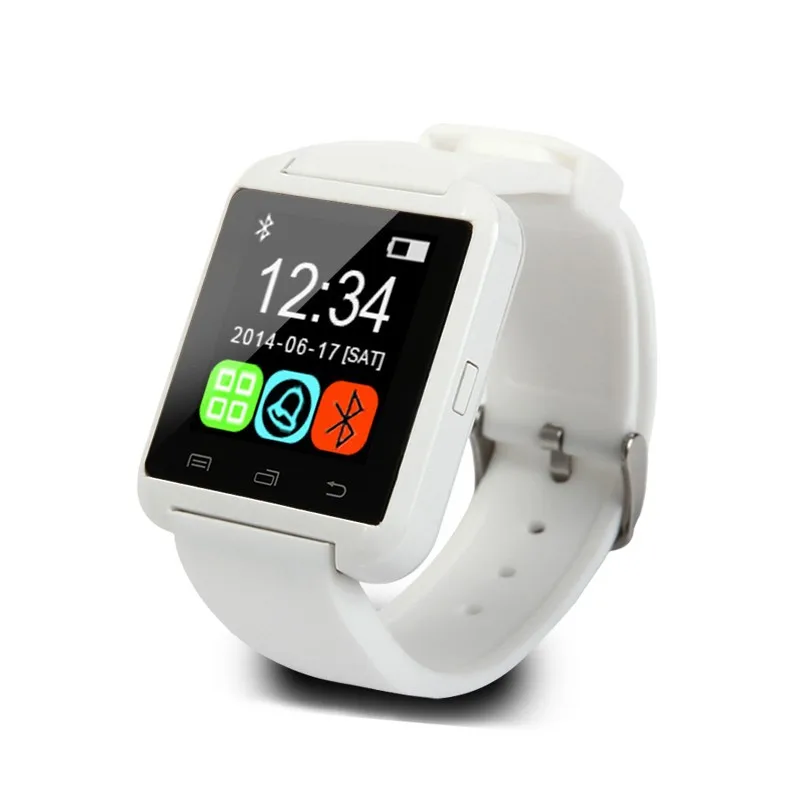Умные часы с Bluetooth u8 Smartwatch u80 со слотом для карт TF/SIM смартфонов на Android и IPhone детей