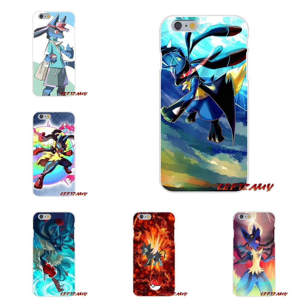 Pokemon Mega Lucario Flexible For Xiaomi Redmi 3 3S 4A 5A Pro Mi4 Mi4C Mi5S Mi6X Mi Max2 Note 4 TPU Transparent Shell Cases | Мобильные