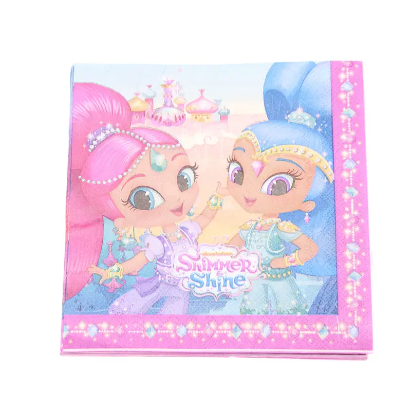 40 шт./лот одноразовая посуда чашки тарелки салфетки мерцающий блеск с днем