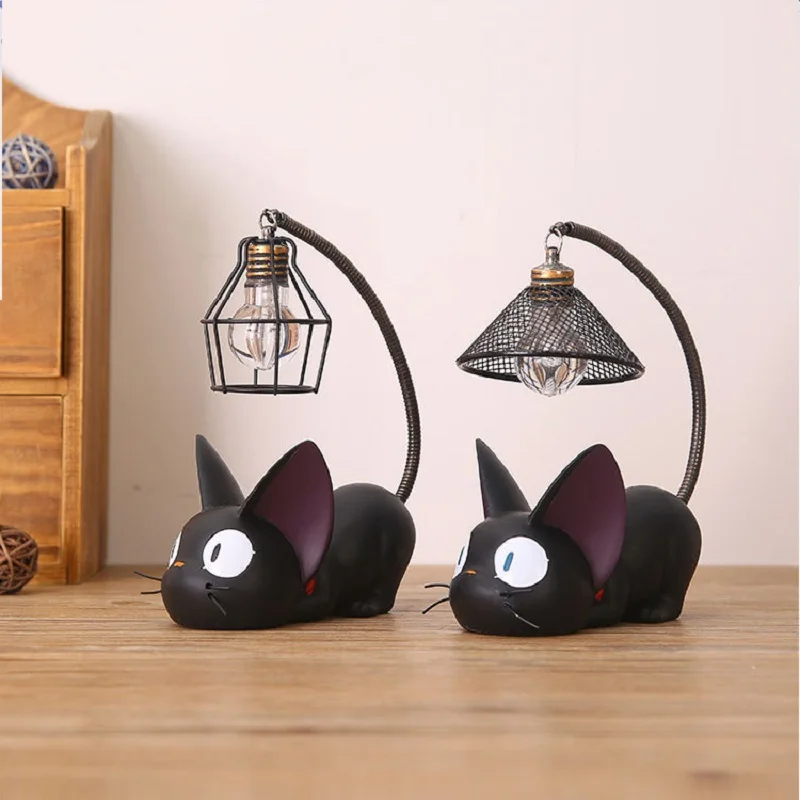 

HJYVIOITN Cat Night Lamp Artpad Miyazaki Hayao Kiki Delivery Service Novelty Light Baby Child Boy Girl Bedroom Lighting Fixtures
