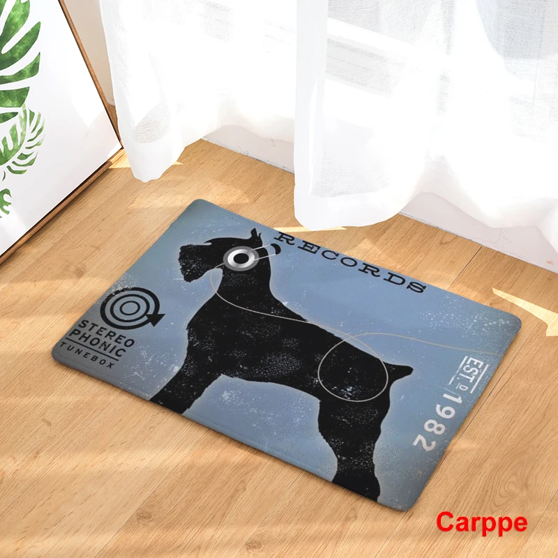 Придверные коврики креативные персональные с принтом собаки напольные кухонные