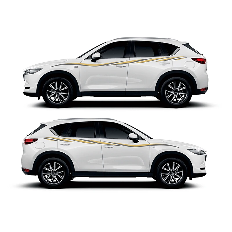 World Datong наклейка на дверь автомобиля для Mazda CX-5 виниловая авто линия талии полосы |