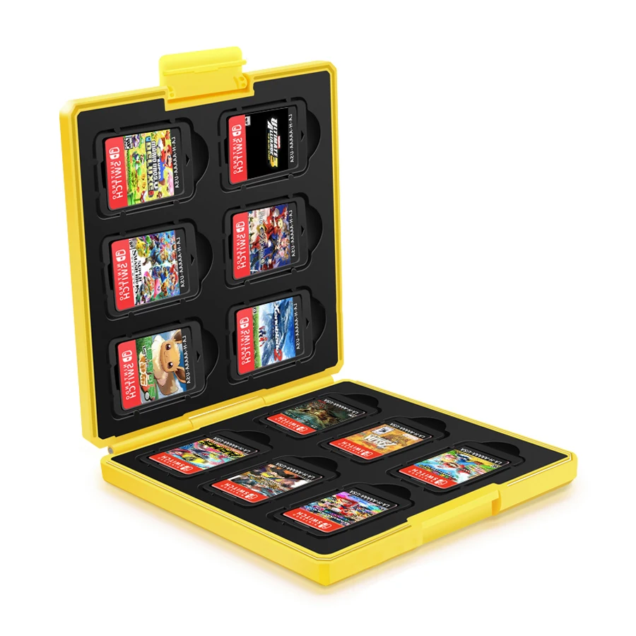 12 в 1 чехол для игровой карты kingd Switch жесткий защитный чехол Коробка для хранения Nitendo nintendo Switch аксессуары для nintendo