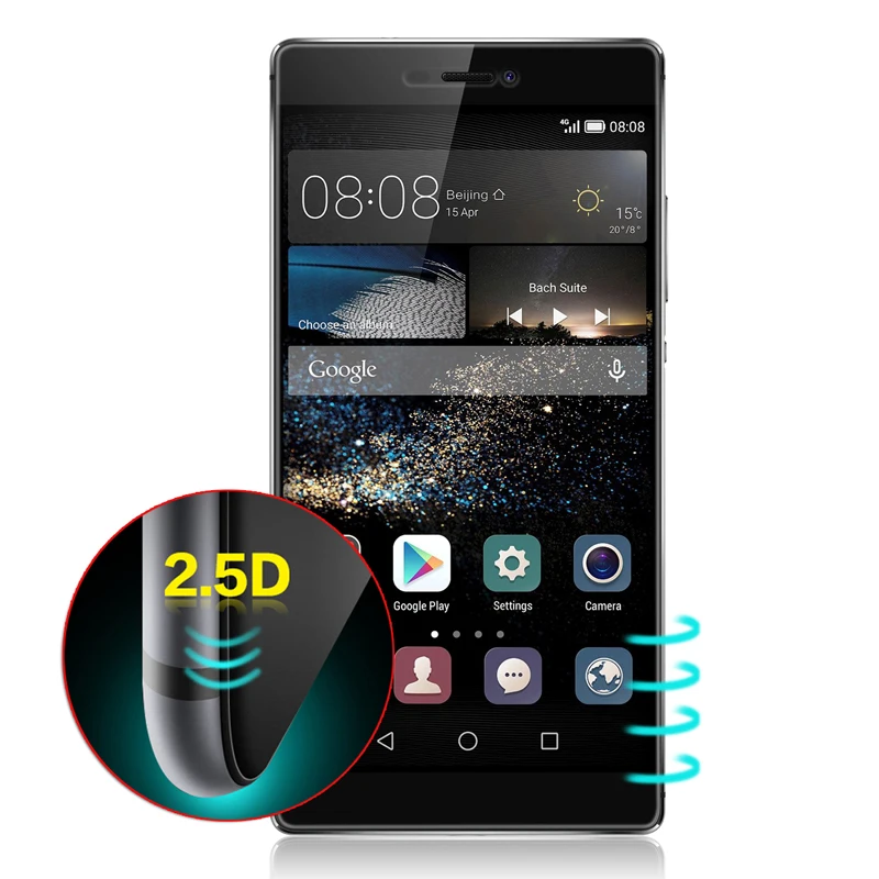 2.5D полное покрытие закаленное стекло для Huawei Mate 10 Pro P20 P Smart P10 P9 P8 Lite 2017 Honor 8 7X