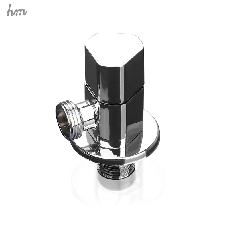 Hm аксессуары для ванной комнаты угловой клапан латунный треугольная