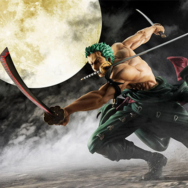 Anime One Piece 18cm Roronoa Zoro figure toys SA-MAXIMUM Ver. PVC Action Figure Collection Model Toys christmas gift | Игрушки и хобби