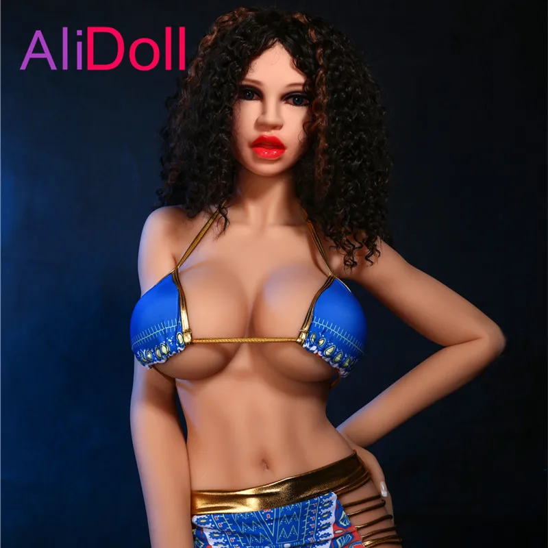ALIDOLL 168 см (5 51 фут) Африканская загар кожа настоящая Силиконовая секс-кукла для