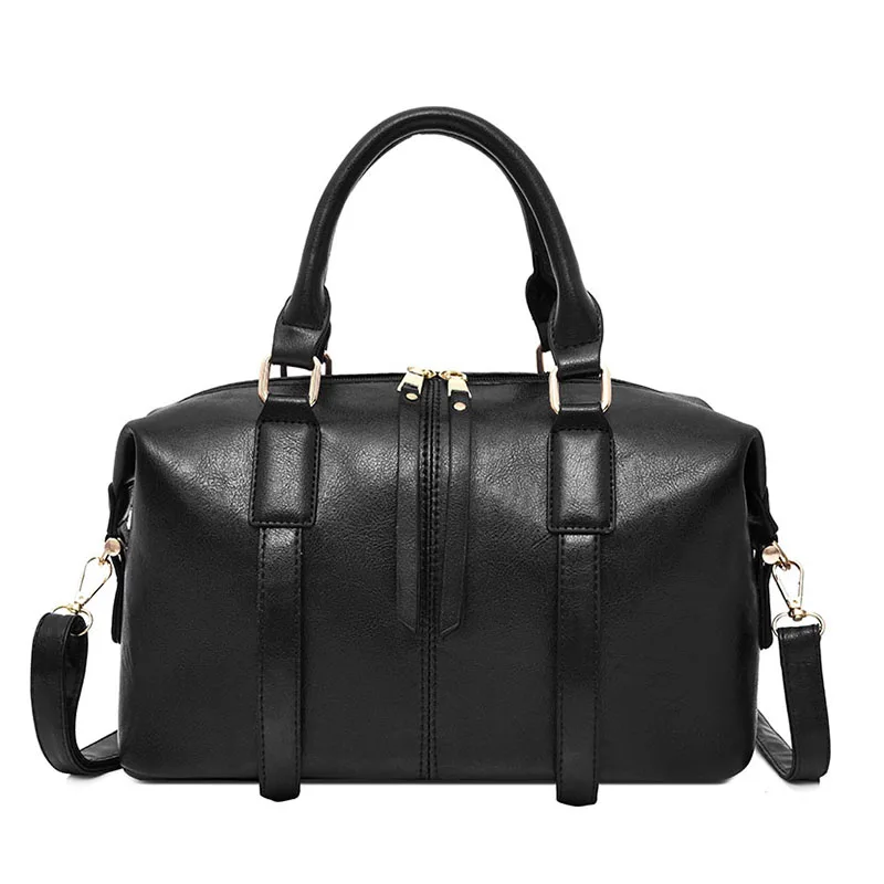 Toposhine Retro Boston Pillow Bag Lady Handbag New Fashion Casual Joker Shoulder Messenger Bag