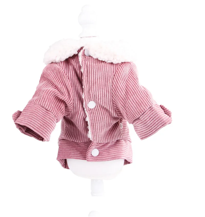 Одежда для собак зимняя одежда кашемировое пальто комбинезон утолщенные Pet