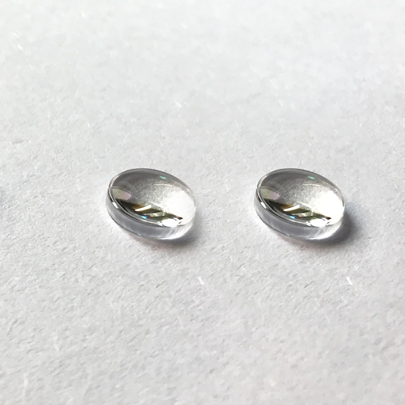 

Hot sale glass aspheric focusing lens coated film lenses diameter 5mm focal length 10mm optical products laser alignment lens