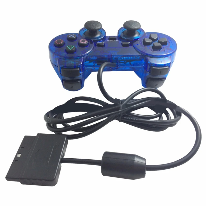 Новый проводной геймпад для Sony PS2 контроллер игровой джойстик Playstation 2