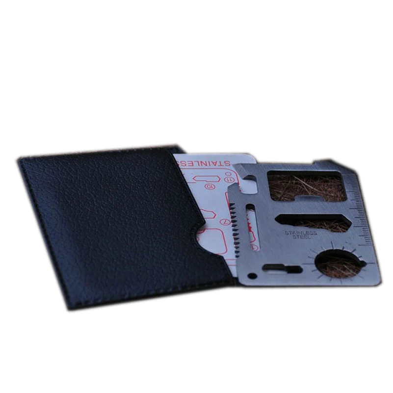 Титановый нож из нержавеющей стали кредитная карта оборудование для кемпинга