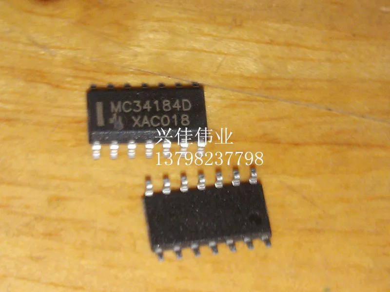 

Новинка, рабочий усилитель MC34184D MC34184DR SOP-14 низкой мощности с высокой скоростью поворота, 10 шт.